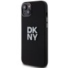 DKNY DKHCP15SSMCBSK iPhone 15 / 14 / 136.1 czarny/black hardcase Liquid Silicone Metal Logo